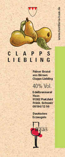 Birne Clapps Liebling