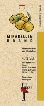 Mirabellen Brand