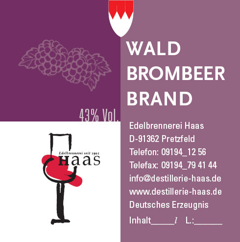 Waldbrombeer Brand